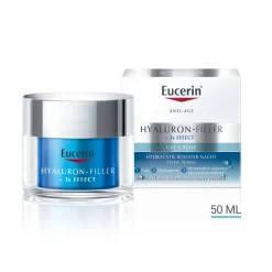 Eucerin Hyaluron-Filler + 3x Effect Hydratatie Booster Nacht Gel Crème