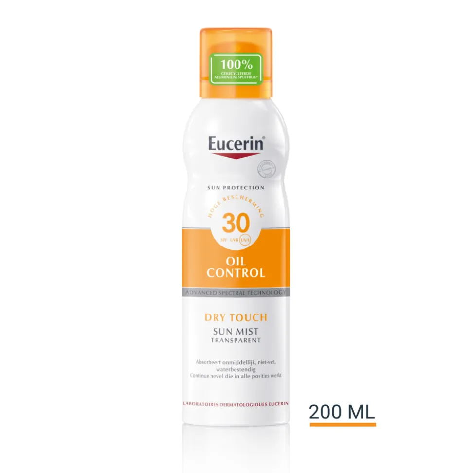 Eucerin Sun Oil Control Mist Transparent Dry Touch SPF 30 200 ml
