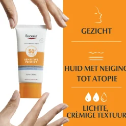 Eucerin Sun Sensitive Zonnebrandcrème SPF 50+ 50 ml