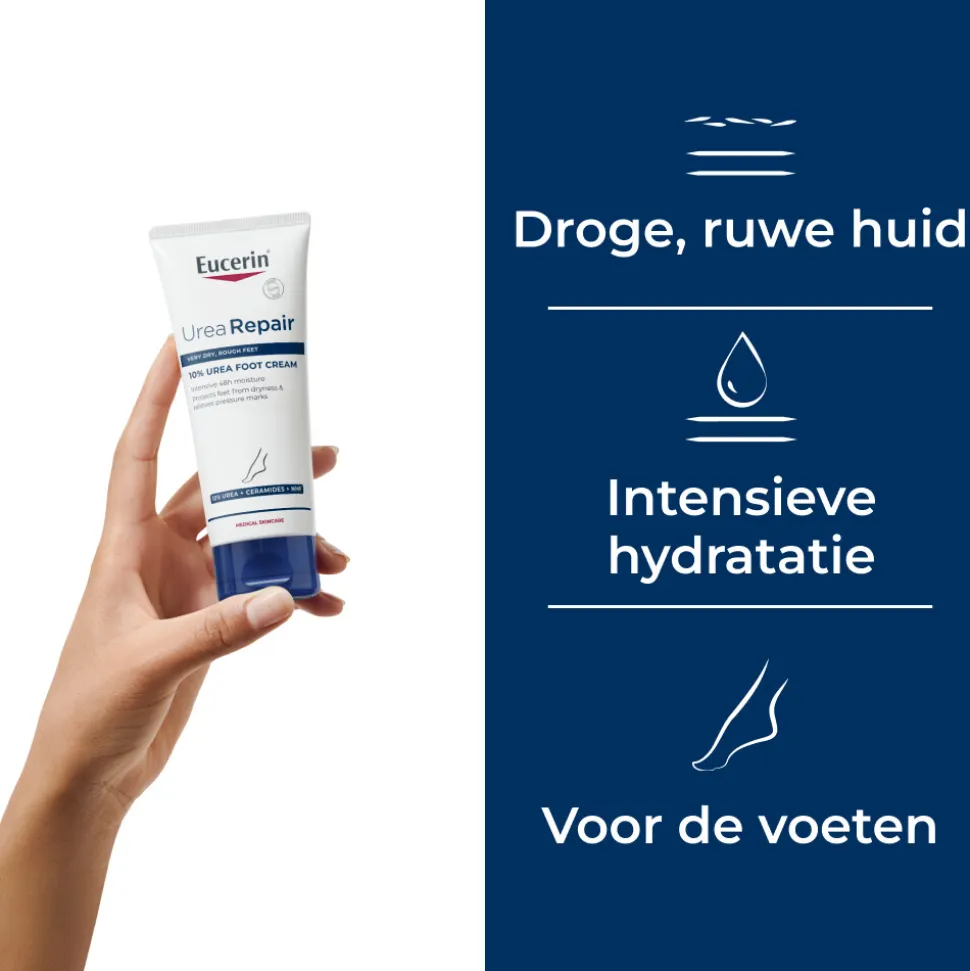 Eucerin UreaRepair Voetcrème 10% Urea 100 ml