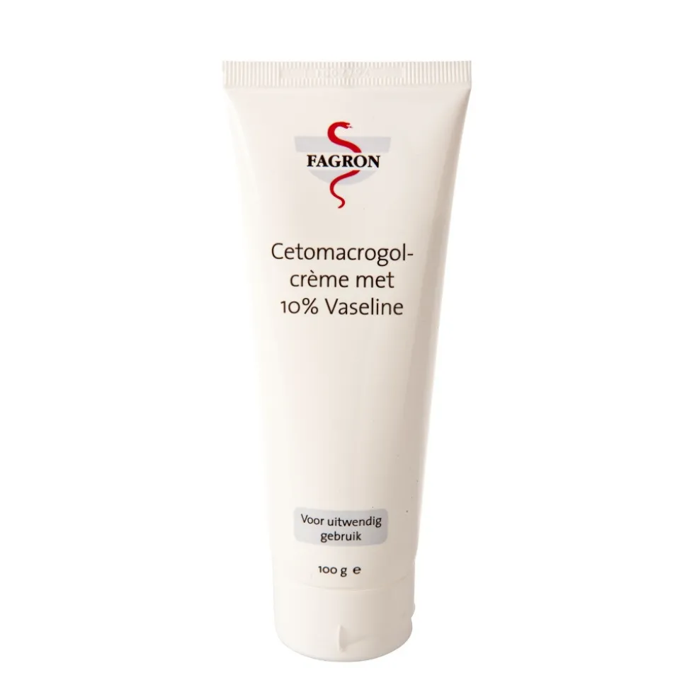 Fagron Cetomacrogolcrème 10% Vaseline 100 gr