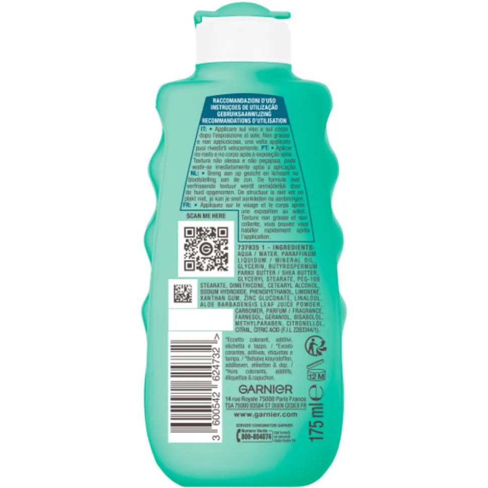 Garnier Ambre Solaire Aftersun Melk 175 ml