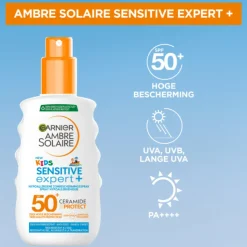 Garnier Ambre Solaire Sensitive Expert+ Kids Zonnebrandspray SPF 50+ 150 ml