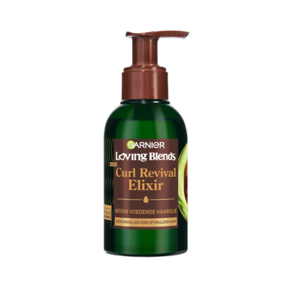 Garnier Loving Blends Haarolie Curl Revival Elixir Avocado Olie & Shea Boter 120 ml