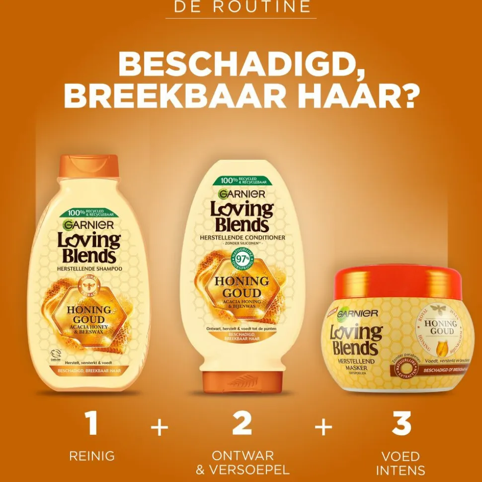 Garnier Loving Blends Honing Goud Conditioner 250 ml