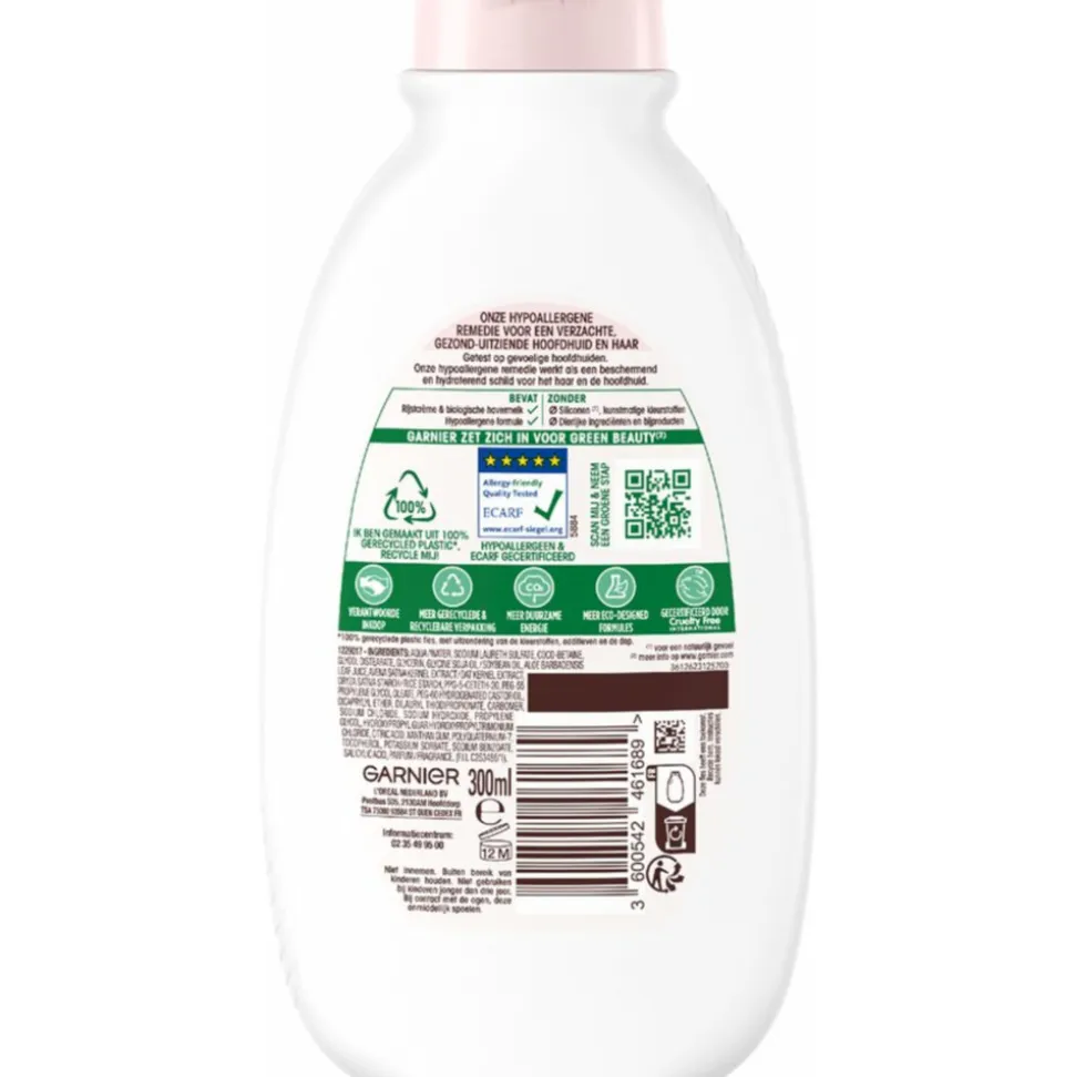 Garnier Loving Blends Milde Haver Shampoo 300 ml