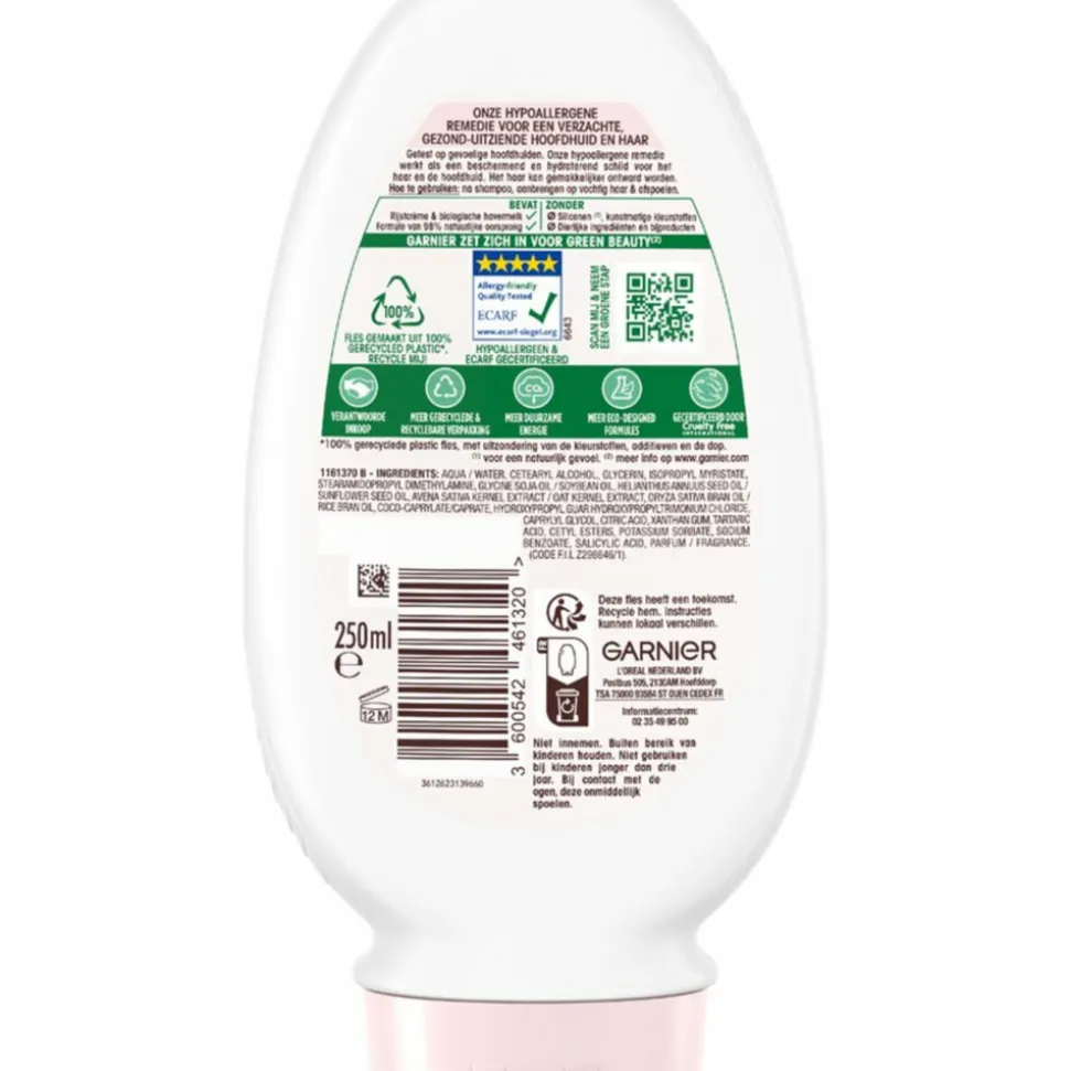 Garnier Loving Blends Milde Haver Conditioner 250 ml
