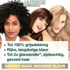 Garnier Nutrisse Ultra Crème Permanente Haarkleuring 4.5 Mahoniebruin
