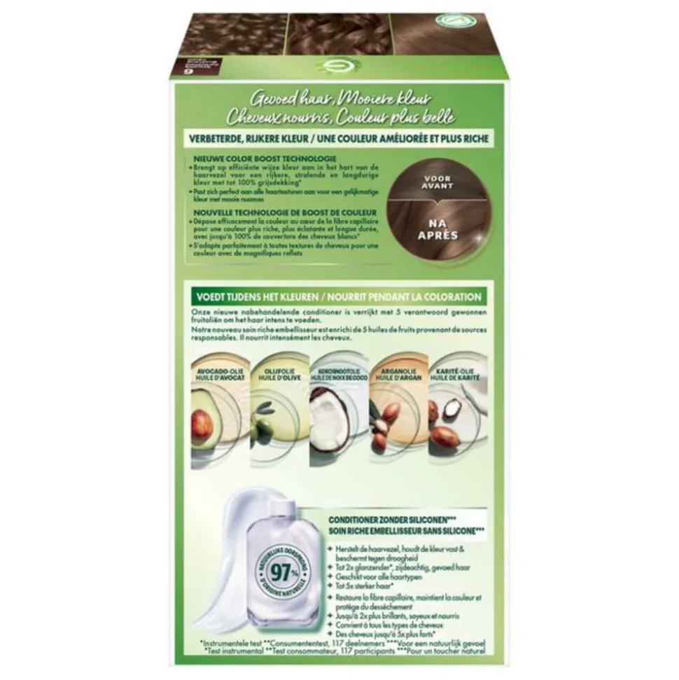 Garnier Nutrisse Ultra Crème Permanente Haarkleuring 6.0 Natuurlijk Donkerblond
