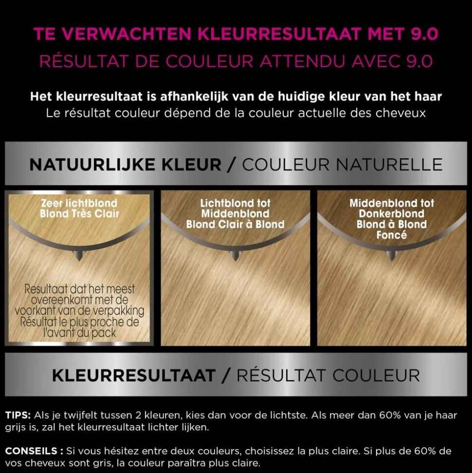 Garnier Olia Permanente Crèmekleuring 9.0 Zeer Lichtblond