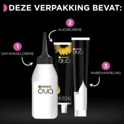 Garnier Olia Permanente Crèmekleuring 2.0 Diamant Zwart