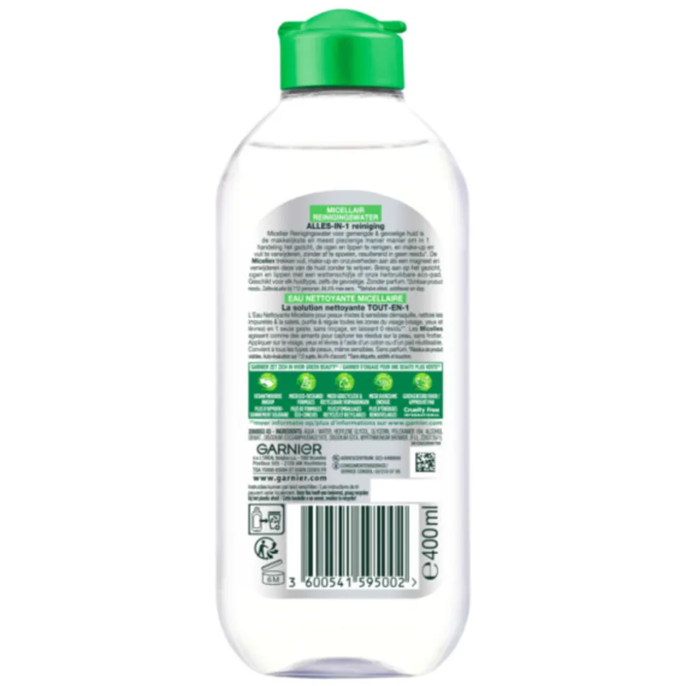 Garnier SkinActive Micellair Reinigingswater voor Gemengde Huid 400 ml
