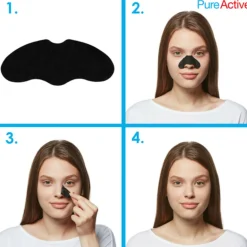 Garnier SkinActive Pure Active Charcoal Neusstrips 4 stuks