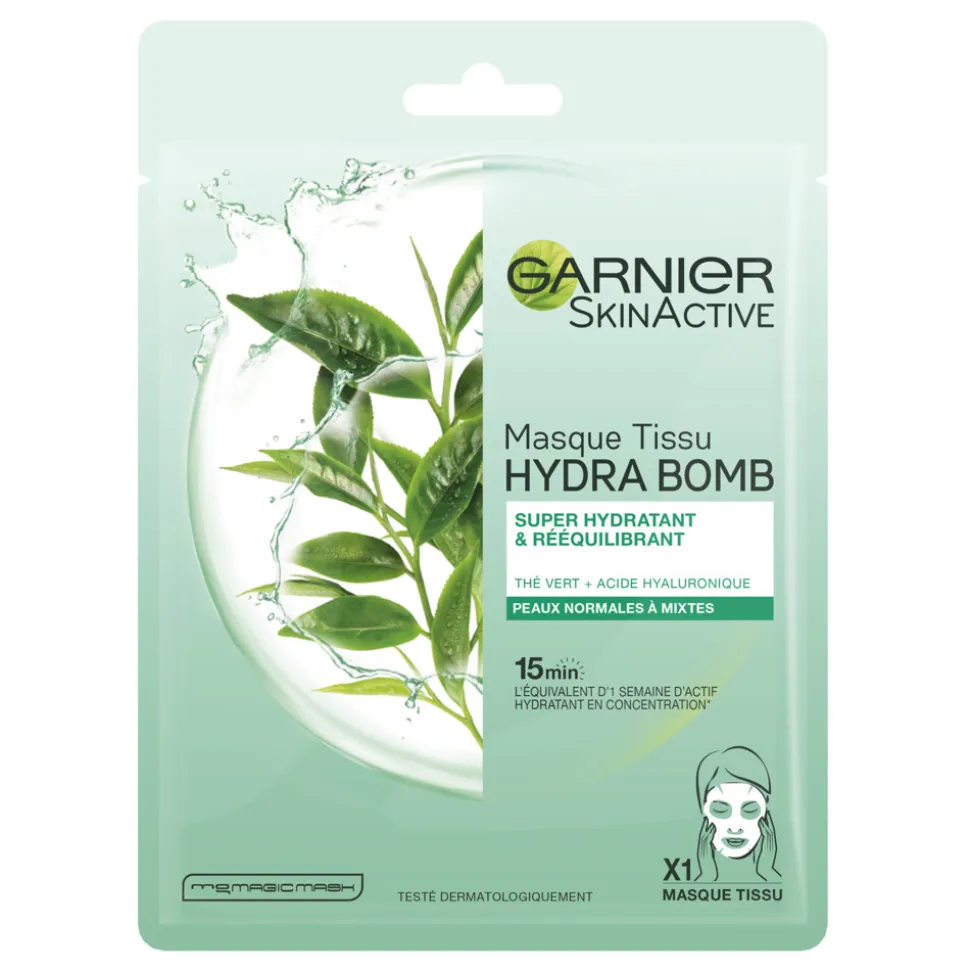 Garnier SkinActive Tissue Gezichtsmasker Hydraterend & Regulerend