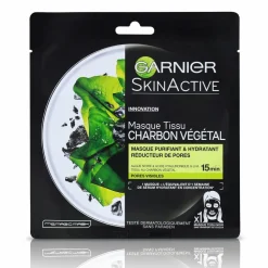 Garnier SkinActive Tissue Gezichtsmasker Pure Charcoal