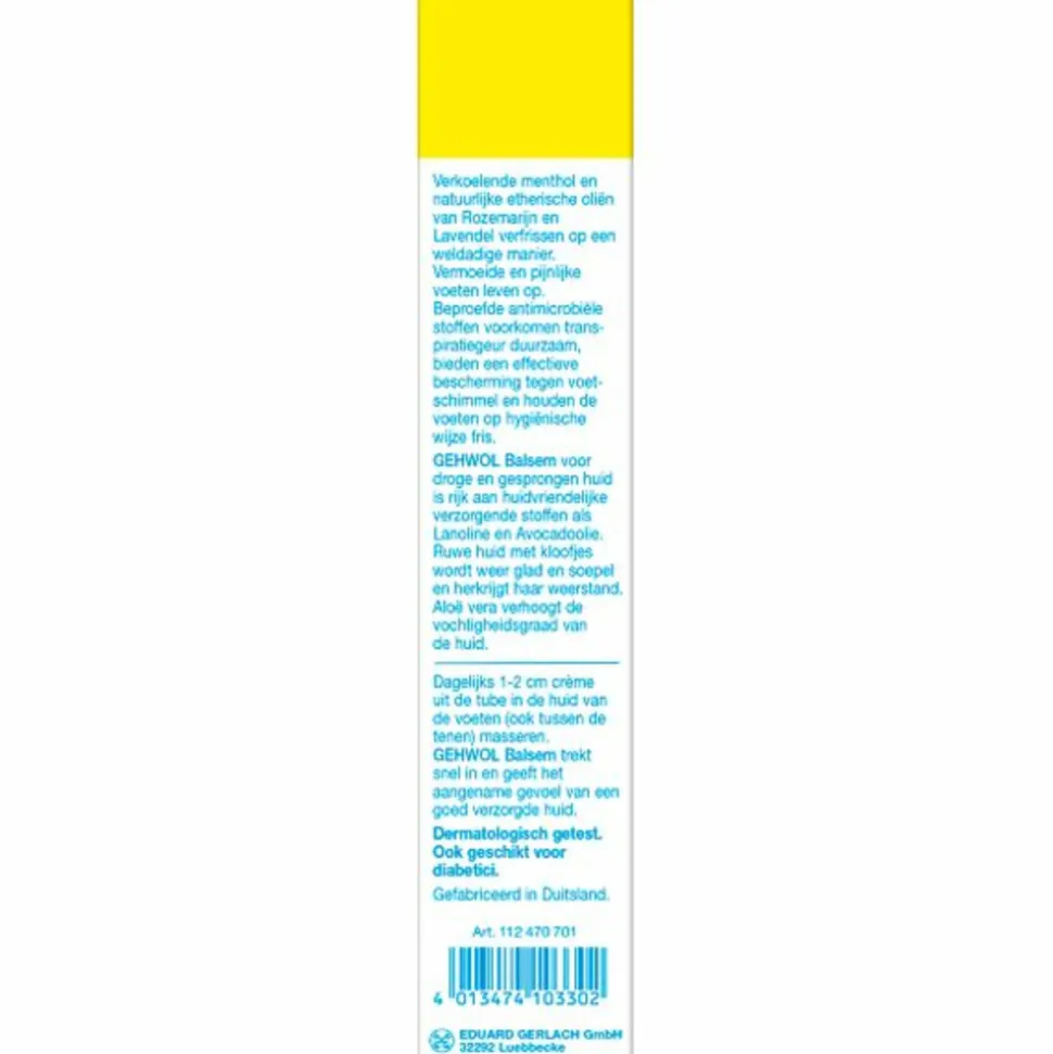 Gehwol Balsem Droge en Gesprongen Huid 125 ml