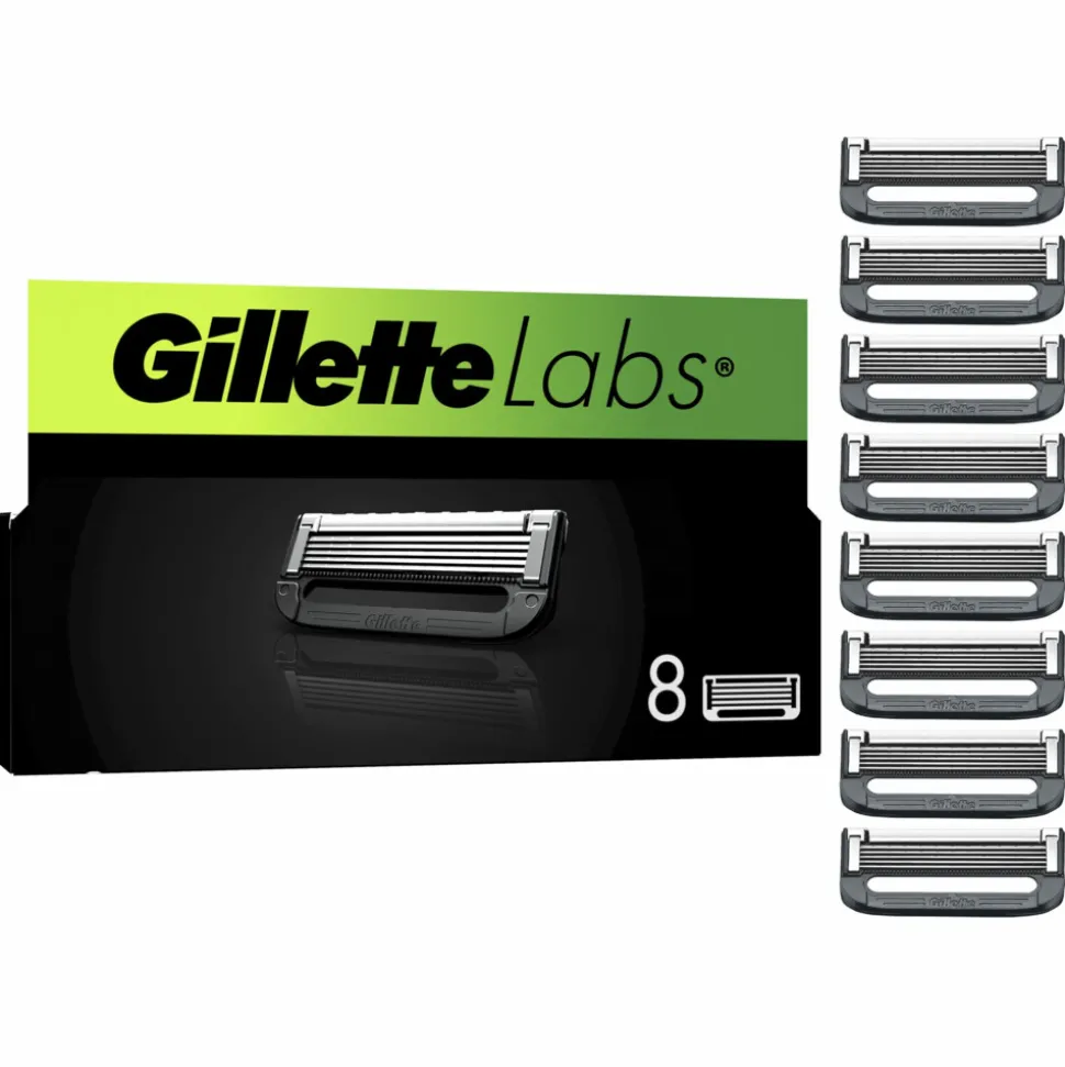 Gillette Labs Scheermesjes 8 stuks
