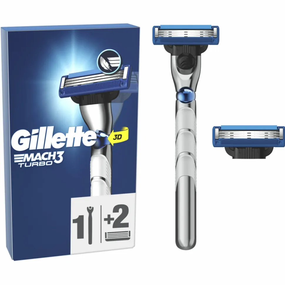 Gillette Scheermes Mach3 Turbo 1 set