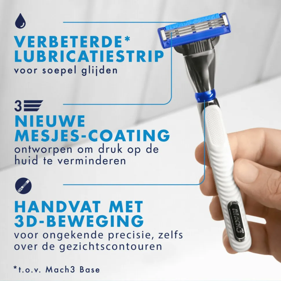 Gillette Scheermes Mach3 Turbo 1 set