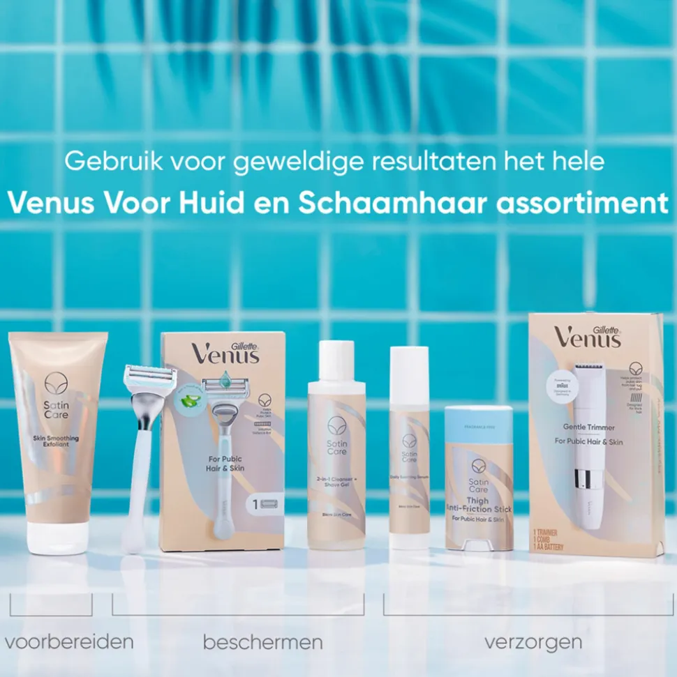 Gillette Venus Female Intimate Grooming Navulmesjes 8 stuks