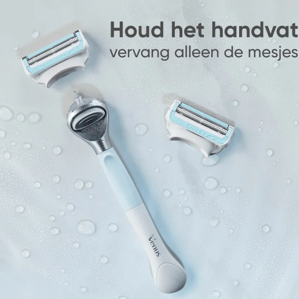 Gillette Venus Female Intimate Grooming Navulmesjes 4 stuks