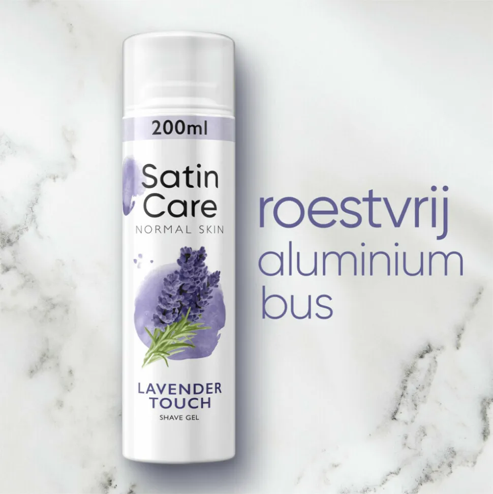 Gillette Venus Scheergel Satin Care Lavender Touch 200 ml