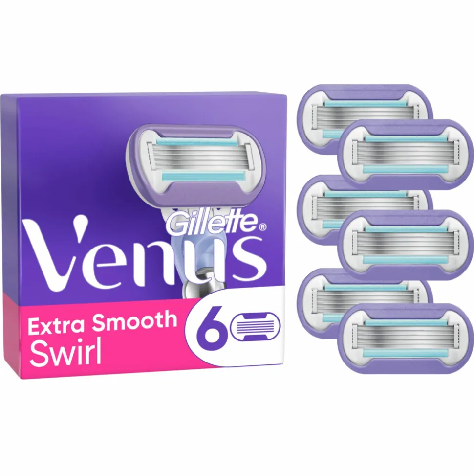 Gillette Venus Scheermesjes Extra Smooth Swirl 6 stuks