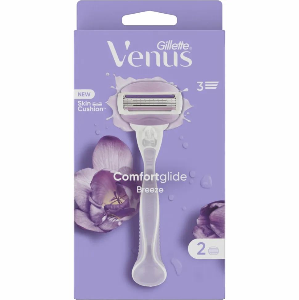 Gillette Venus Scheersysteem ComfortGlide Breeze 2 stuks