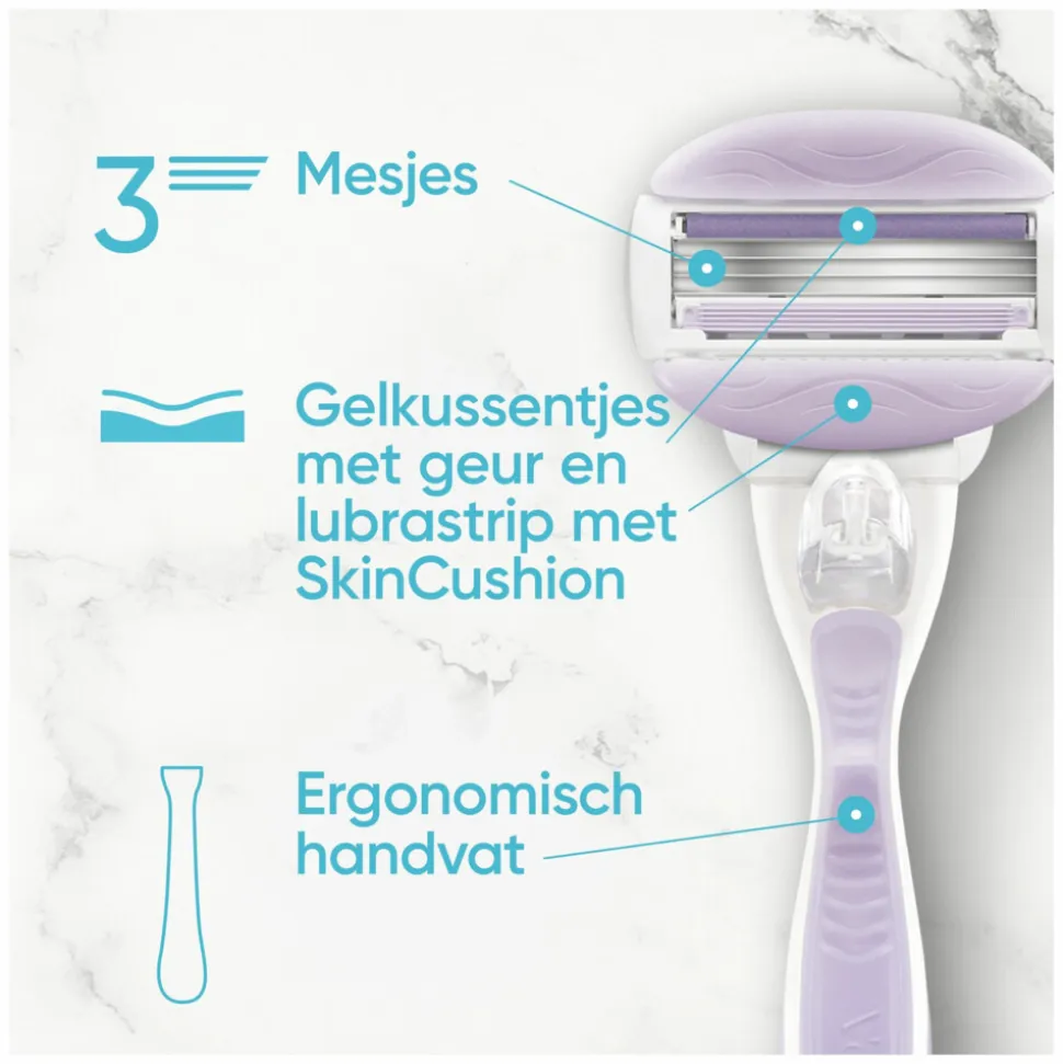 Gillette Venus Scheersysteem ComfortGlide Breeze 1 set