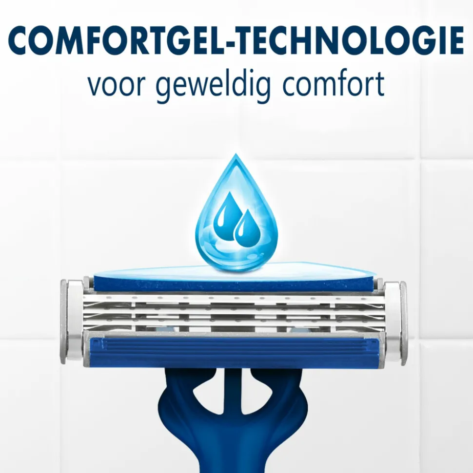 Gillette Wegwerpmesjes Blue III 12 stuks