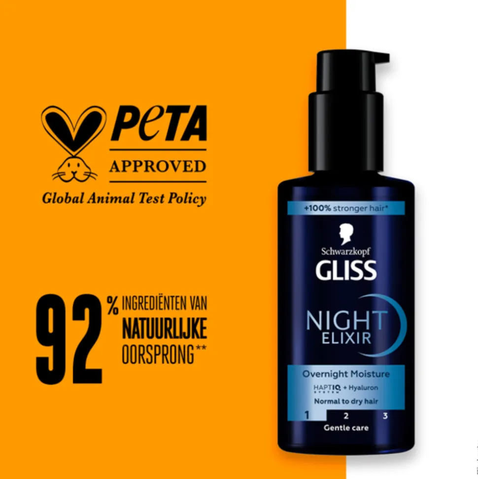 Gliss Night Elixer Overnight Moisture 100 ml