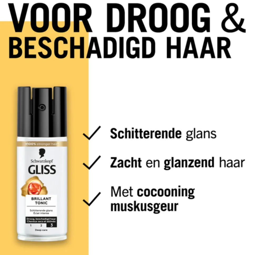 Gliss Total Repair Brillant Tonic 100 ml
