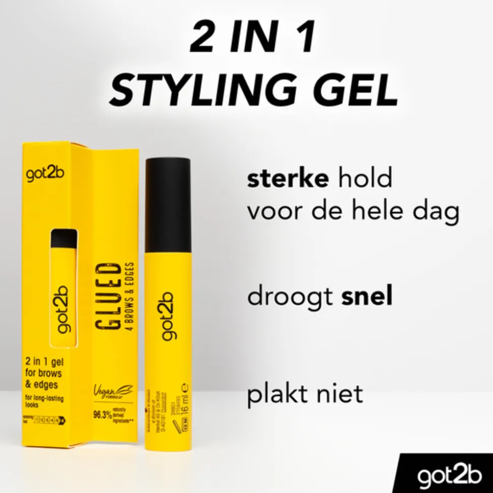 Got2b Glued 4 Brows & Edges Gel 16 ml