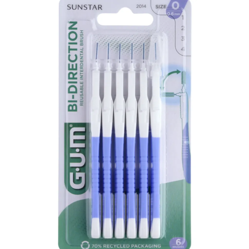 GUM Bi-Directions 0.6 mm 6 stuks