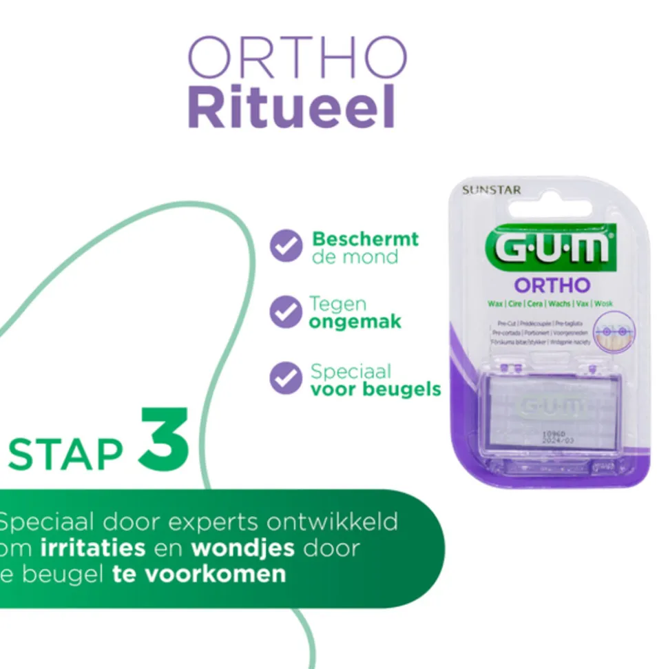 GUM Ortho Wax