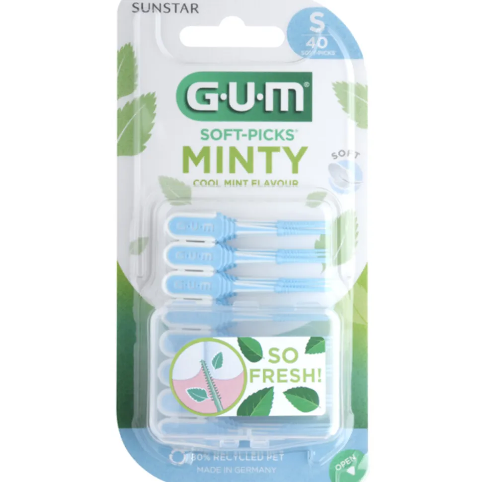 GUM Soft-Picks Comfort Flex Mint Small 40 stuks