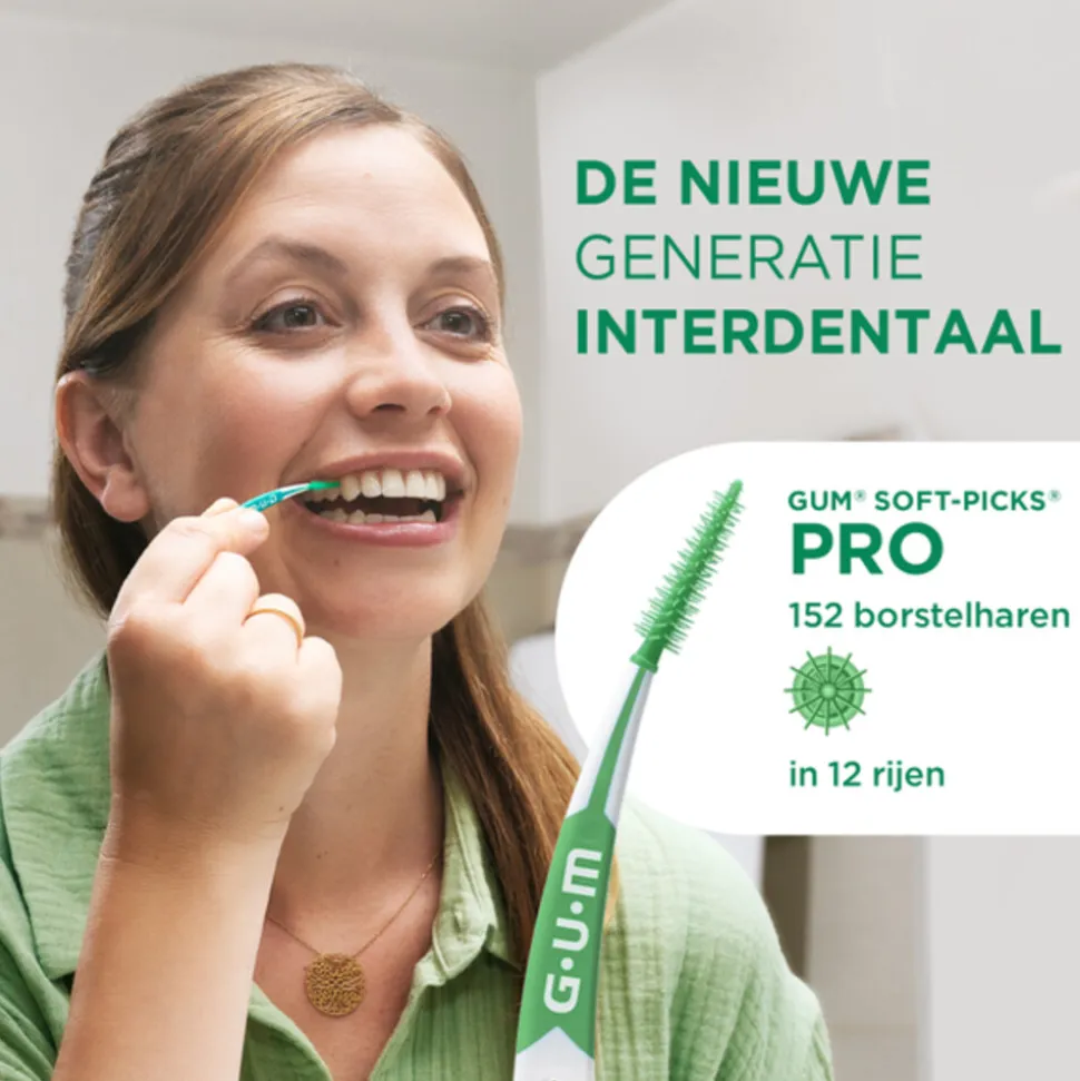 GUM Soft-Picks Pro Small 60 stuks