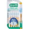 GUM Trav-Ler Ragers Geel 1.3mm 6 stuks
