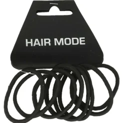 Hair Mode Endless Elastiek Zwart 8 stuks