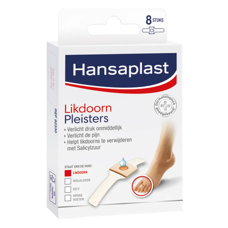 Hansaplast Likdoornpleisters 8 stuks