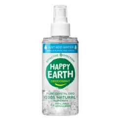 Happy Earth 100% Natuurlijke Deodorant Just-add-Water Unscented Spray 100 ml