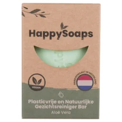 HappySoaps Gezichtsreiniger Bar Aloë Vera 70 gr