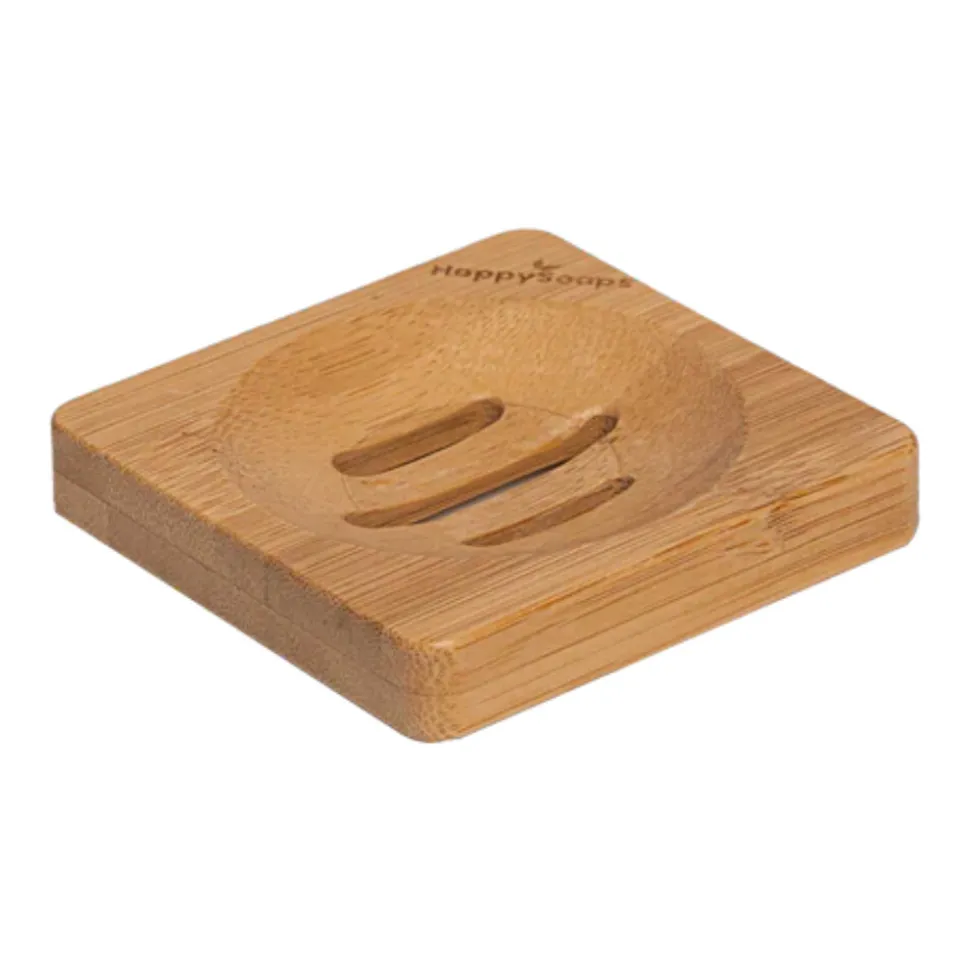 HappySoaps Zeep Houder van Bamboe van Bamboe 40 gr