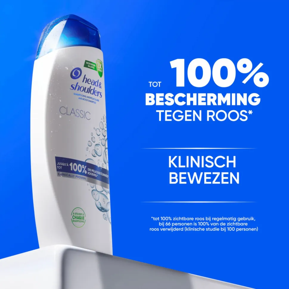 Head & Shoulders Shampoo Classic 625 ml