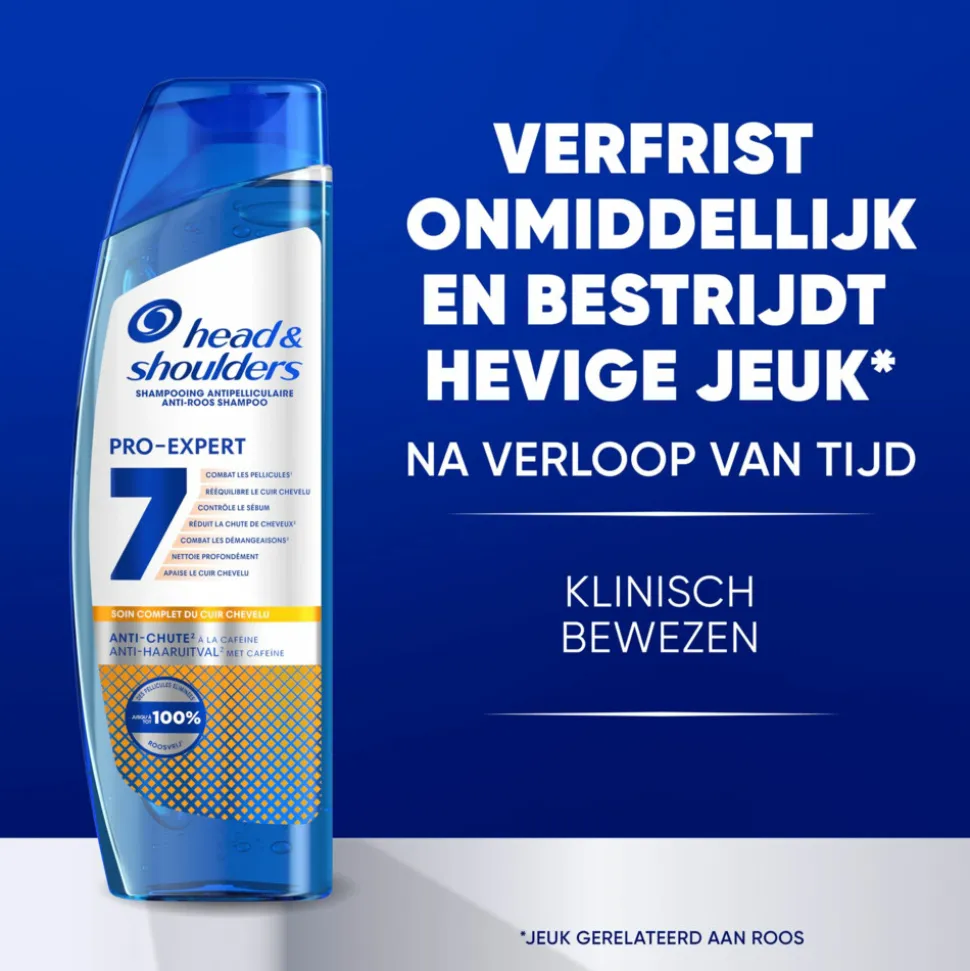 Head & Shoulders Shampoo Pro-Expert 7 Anti-Haaruitval 250 ml