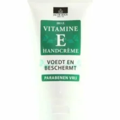 Jacob Hooy Vitamine E Creme Tube Hand en Bodycreme 150 ml