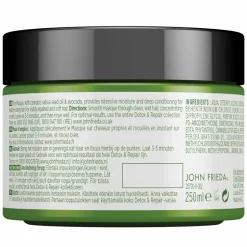John Frieda Detox & Repair Haarmasker 250 ml