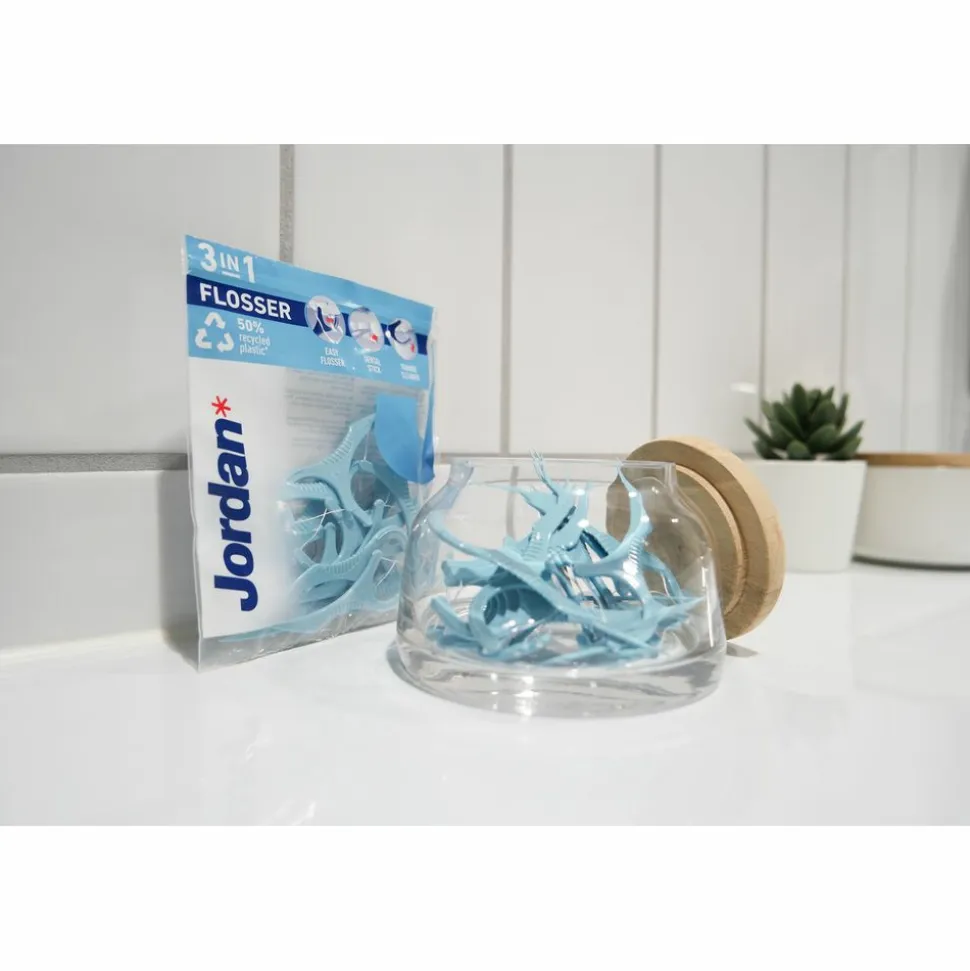 Jordan Flosser 3-in-1 50 stuks