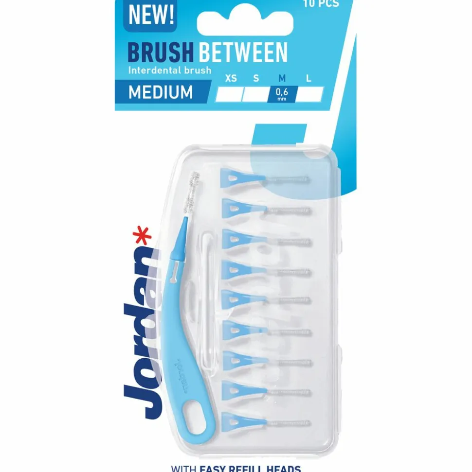 Jordan Interdentaal Brush M 0,6 mm 10 stuks