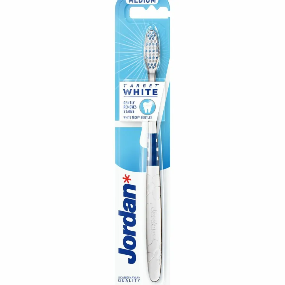 Jordan Tandenborstel Target White Medium